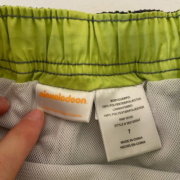 EUC | Nickelodeon boy’s‎ Teenage Mutant Ninja Turtles swim trunks — size 7 - Picture 4 of 5